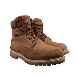 Lugz Shoes Womens 8 Boots Combat Work Lace Up Outdoor Convoy Brown Lug Sole Mid